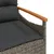 Produktbild 8 för Trädgårdsbänk med dynor 116x62,5x74 cm grå konstrotting