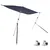 Produktbild 2 för Förlängningsdel för båtkapell set blå 170x170x(113-182,5) cm
