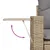 Produktbild 7 för Matgrupp för trädgården med dynor 7 delar beige konstrotting