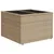 Produktbild 5 för Loungegrupp för trädgården m. dynor 11 delar beige konstrotting