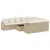 Produktbild 2 för Loungegrupp för trädgården m. dynor 11 delar beige konstrotting