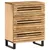 Produktbild 2 för Skänk 2 st 60x34x75 cm massivt grovt mangoträ