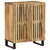 Produktbild 5 för Skänk 3 st 60x34x75 cm massivt grovt mangoträ