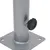 Produktbild 5 för Parasollfot för Ø38/48 mm stolpe silver stål