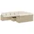 Produktbild 2 för Loungegrupp för trädgården m. dynor 11 delar beige konstrotting