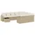 Produktbild 2 för Loungegrupp för trädgården m. dynor 11 delar beige konstrotting