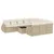 Produktbild 2 för Loungegrupp för trädgården m. dynor 11 delar beige konstrotting