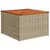 Produktbild 5 för Loungegrupp för trädgården m. dynor 11 delar beige konstrotting