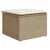 Produktbild 12 för Loungegrupp för trädgården m. dynor 11 delar beige konstrotting