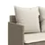 Produktbild 6 för Soffgrupp för trädgården med dynor 5 delar beige konstrotting