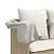 Produktbild 6 för Soffgrupp för trädgården med dynor 5 delar beige konstrotting