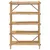 Produktbild 4 för Bokhylla 5 hyllplan 100x40x150 cm bambu