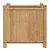Produktbild 5 för Odlingslåda 50x50x50 cm bambu