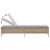 Produktbild 8 för Solsängar med dynor 2 st beige konstrotting