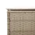 Produktbild 9 för Solsängar med dynor 2 st beige konstrotting