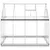Produktbild 4 för Växthus med ram silver 224x169x202 cm aluminium