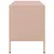 Produktbild 7 för Tv-bänk rosa 68x39x50,5 cm stål