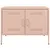 Produktbild 7 för Tv-bänk 2 st rosa 68x39x50,5 cm stål