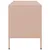 Produktbild 8 för Tv-bänk 2 st rosa 68x39x50,5 cm stål