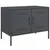 Produktbild 6 för Tv-bänk 2 st antracit 68x39x50,5 cm stål