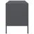 Produktbild 8 för Tv-bänk 2 st antracit 68x39x50,5 cm stål