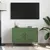 Produktbild 3 för TV-skåp olivgrön 68x39x50,5 cm stål