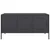Produktbild 6 för TV-skåp svart 100,5x39x50,5 cm stål