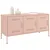 Produktbild 4 för TV-skåp rosa 100,5x39x50,5 cm stål