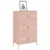 Produktbild 4 för Högskåp rosa 68x39x113 cm stål