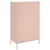Produktbild 8 för Högskåp rosa 68x39x113 cm stål