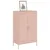 Produktbild 4 för Högskåp rosa 68x39x113 cm stål