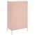 Produktbild 8 för Högskåp rosa 68x39x113 cm stål