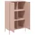Produktbild 9 för Högskåp rosa 68x39x113 cm stål