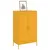 Produktbild 4 för Högskåp senapsgul 68x39x113 cm stål