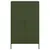 Produktbild 6 för Högskåp olivgrön 68x39x113 cm stål