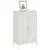 Produktbild 4 för Högskåp vit 68x39x113 cm stål
