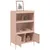 Produktbild 5 för Högskåp rosa 68x39x113 cm stål