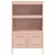Produktbild 6 för Högskåp rosa 68x39x113 cm stål
