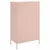 Produktbild 8 för Högskåp rosa 68x39x113 cm stål