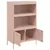 Produktbild 9 för Högskåp rosa 68x39x113 cm stål