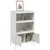 Produktbild 5 för Högskåp vit 68x39x113 cm stål