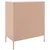 Produktbild 8 för Skänk rosa 68x39x79 cm stål