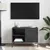 Produktbild 3 för Tv-bänk svart 68x39x50,5 cm stål