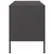 Produktbild 7 för Tv-bänk svart 68x39x50,5 cm stål
