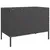 Produktbild 8 för Tv-bänk svart 68x39x50,5 cm stål