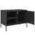 Produktbild 11 för Tv-bänk svart 68x39x50,5 cm stål