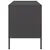 Produktbild 8 för Tv-bänk 2 st svart 68x39x50,5 cm stål