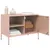 Produktbild 5 för Tv-bänk rosa 68x39x50,5 cm stål