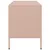 Produktbild 7 för Tv-bänk rosa 68x39x50,5 cm stål