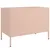 Produktbild 8 för Tv-bänk rosa 68x39x50,5 cm stål